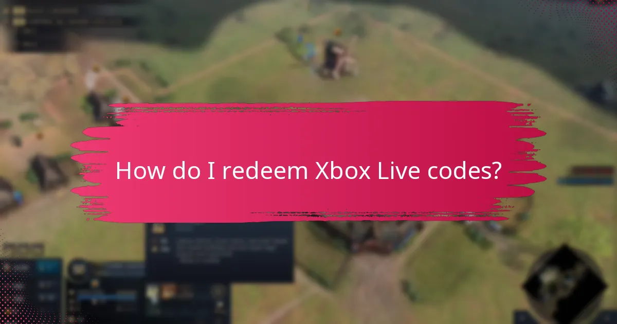 What are the account requirements for Xbox Live?