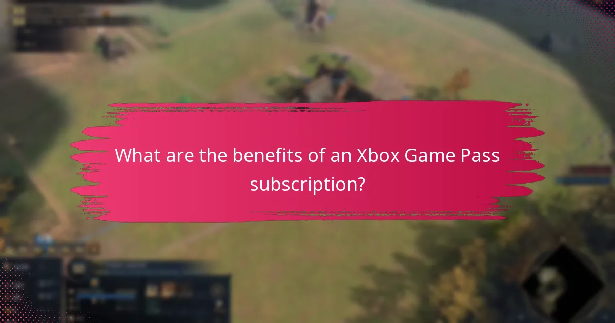 How do I set up my Xbox account for Game Pass?