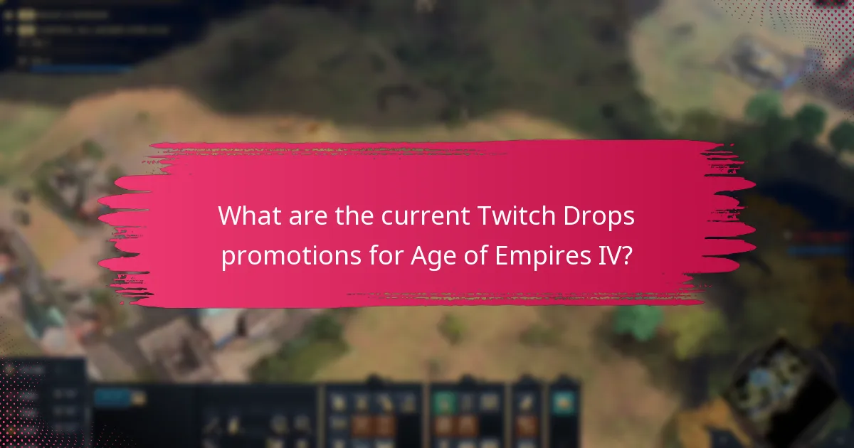 How to claim Twitch Drops rewards in Age of Empires IV?