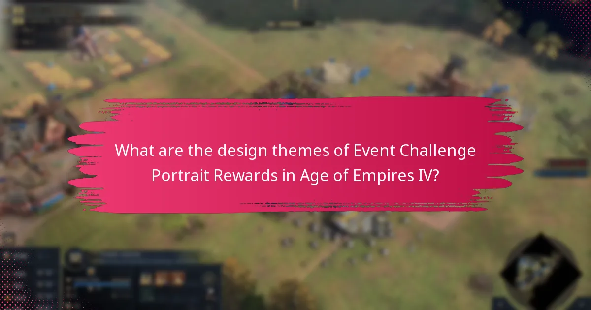 What are the rarity levels of Event Challenge Portrait Rewards?