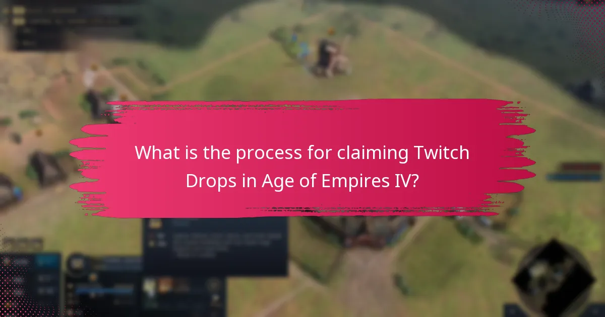 Which common mistakes should I avoid when claiming Twitch Drops?